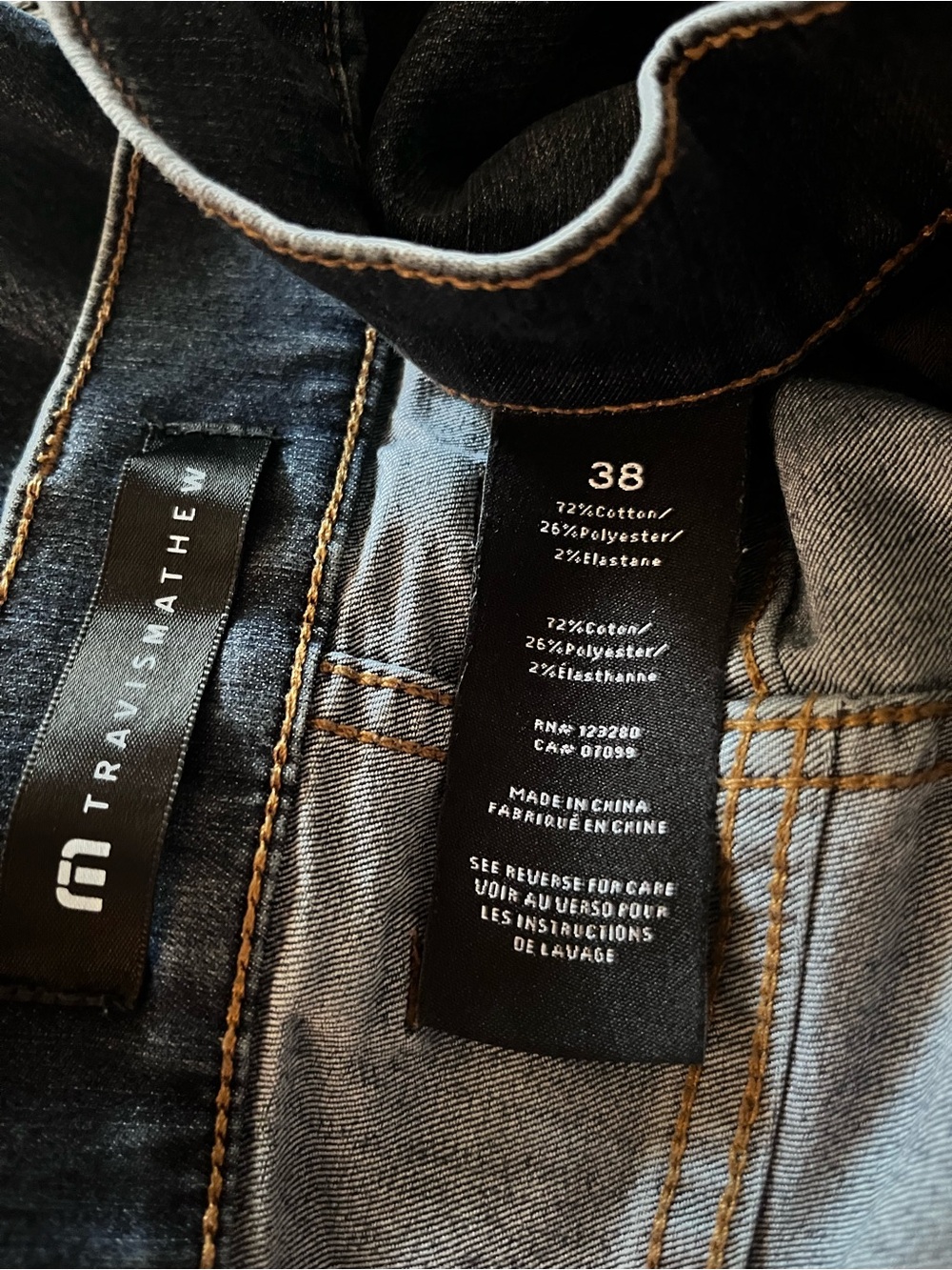 Travis Mathew Men’s Dark Blue Jeans - Picture 4 of 4